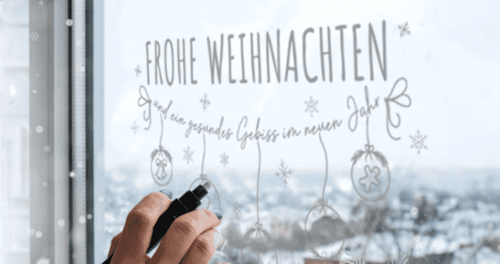 Fensterbild Weihnachten 2024